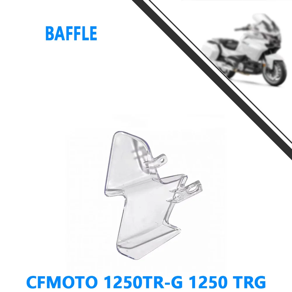 Déflecteur de vent gauche et droit pour moto CFMOTO 1250TR-G 1250 TRG Big Ambassador, petit pare-brise avant, pièces d'origine