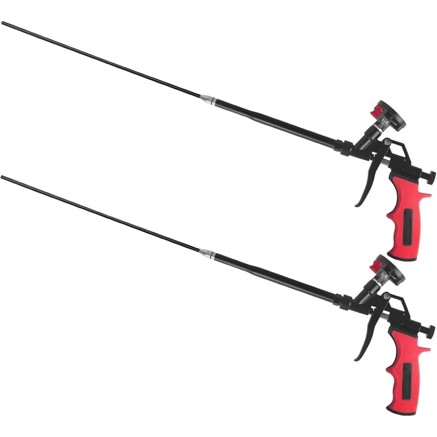 

25-дюймовый съемный пистолет-распылитель для пены, 2 шт., с корзиной с антипригарным покрытием из ПТФЭ для эффективной герметизации и изоляции.