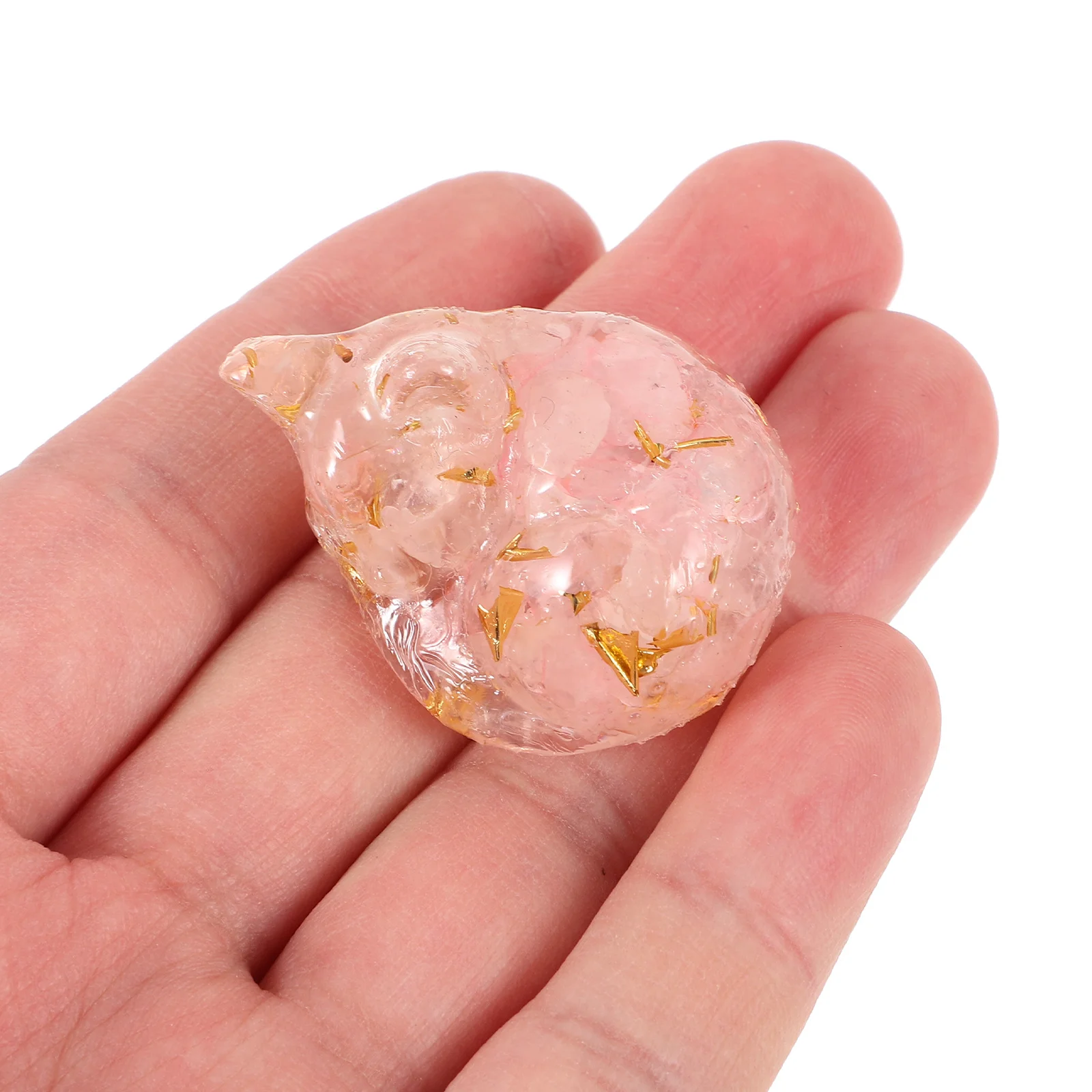 

2Pcs Adorable Crystal Cat Ornament Compact Desk Decor for Home Office Study Garden Tabletop Mini Animal Sculpture Gift Idea