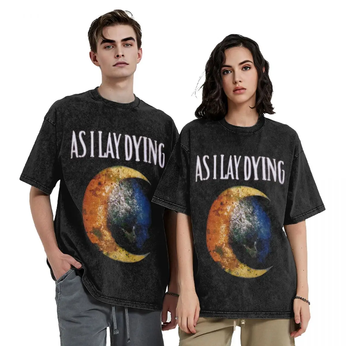 As I Lay Dying T-Shirt boys whites graphic tee shirt new edition Men's cotton t-shirt