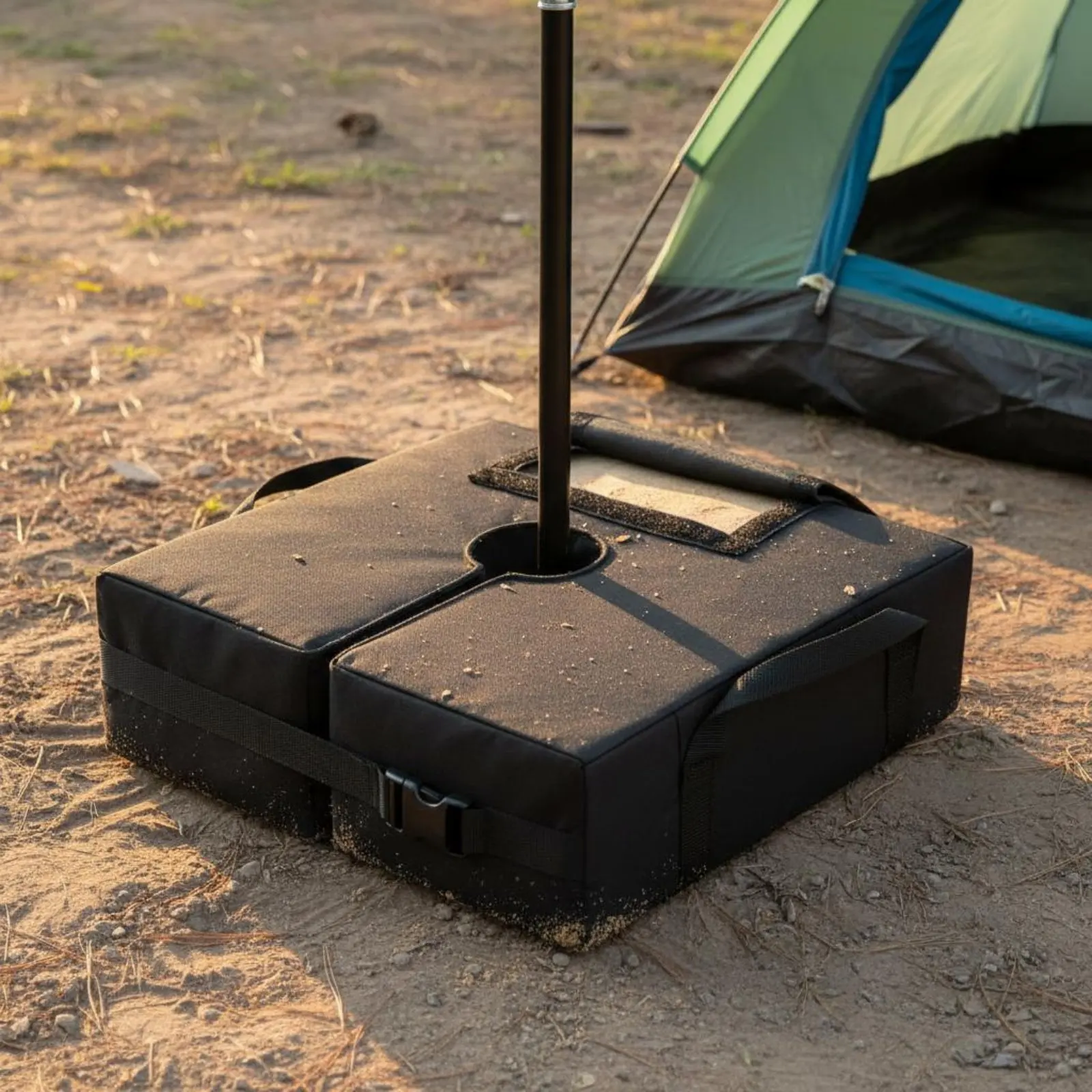 

Patio Umbrella Base Weight Thickened Material Umbrella Stand Weight Bag Tent Anchor Sandbag Sturdy Duty Outdoor Gear Accessory