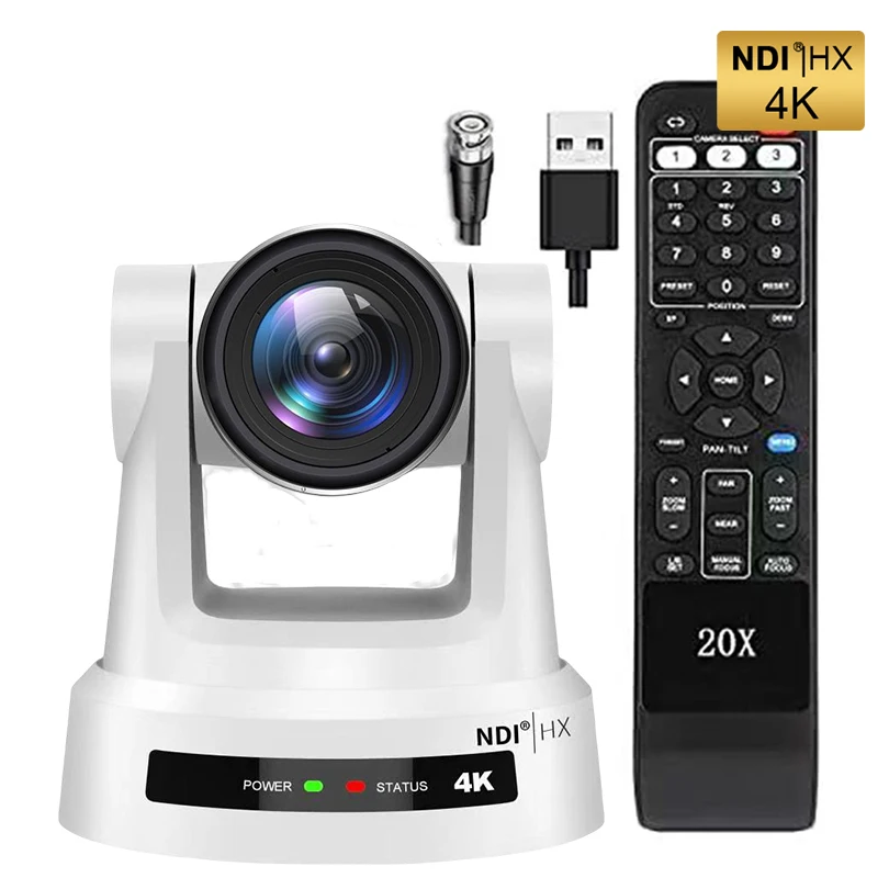 J400 Professional Ndi Ptz POE 4K sdi hd mi lan usb Video Conference Camara PTZ 30X NDI Live Stream Camera