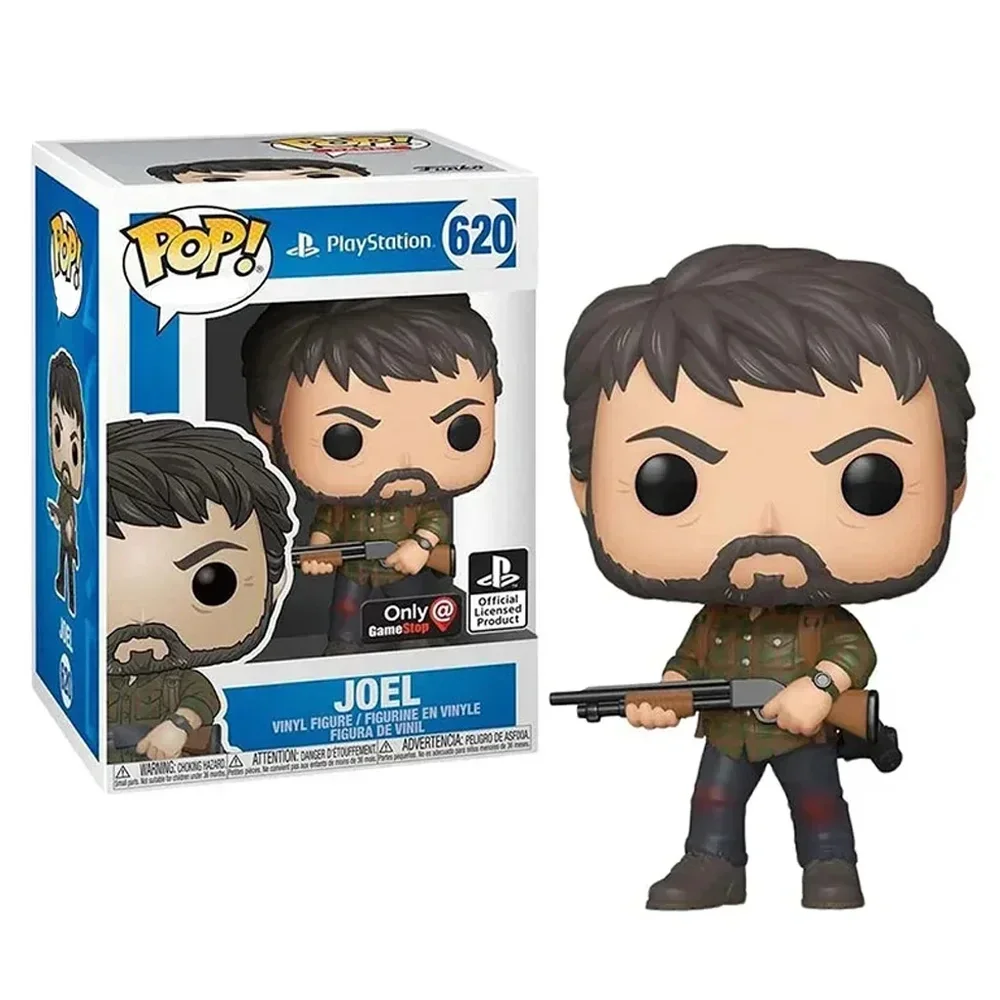 محطة لعب Funko Pop The Last of Us عالية الجودة Joel # 620 ألعاب شخصيات الحركة من الفينيل لهدايا عيد ميلاد الأطفال