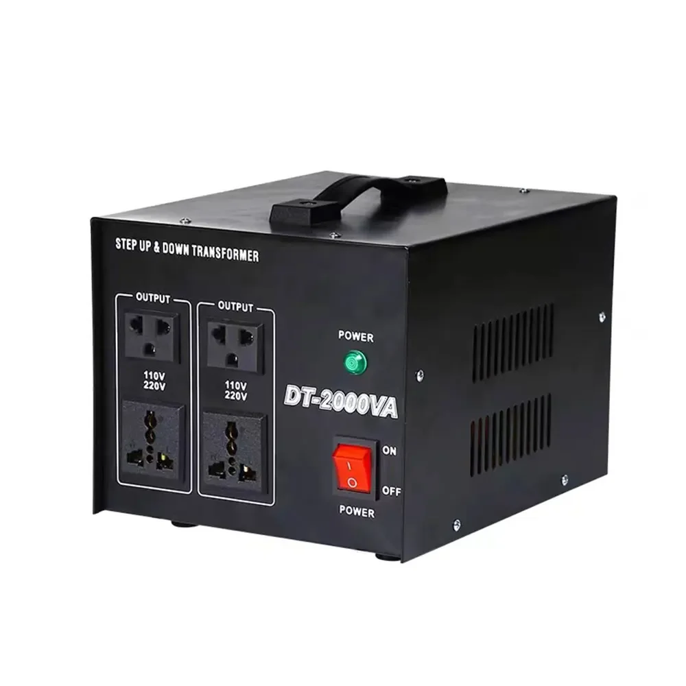 20000W Voltage Converter Transformer 110V-220V Power Step Up 220V-110V Step Down Transform Adapter EV Charger Power Converter