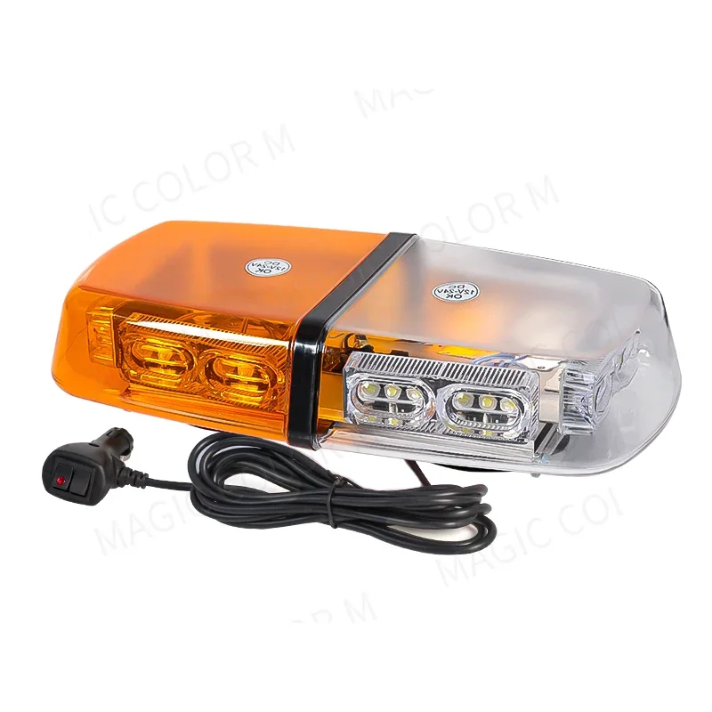 36 LED Flashing Safety Warning Lamp For 12V 24V Car Truck Emergency Vehicle Roof Top Strobe Light Signal Beacon Magnetic Mount