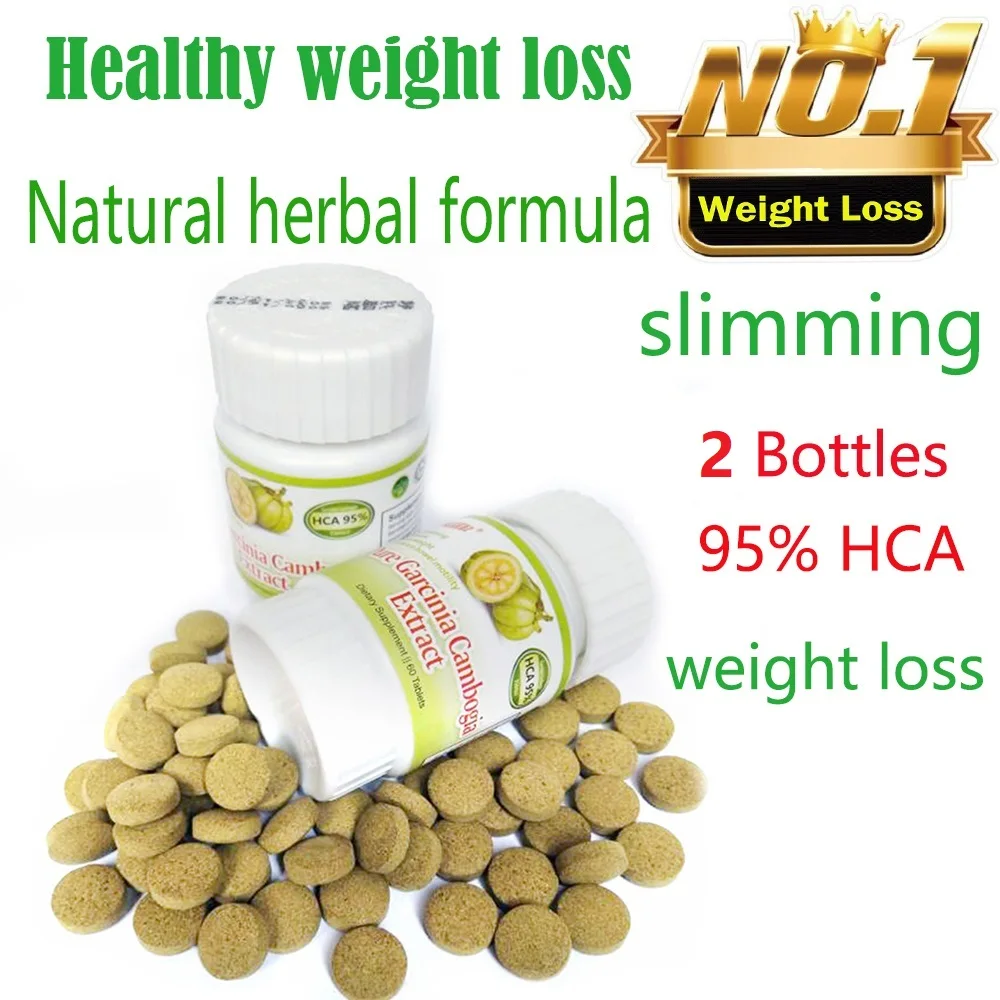 2 Bottle Garcinia Cambogia Extracts pills 95%HCA Weight Loss Belly Fat Burning Slimming Healthy diet Effective Fast Slim