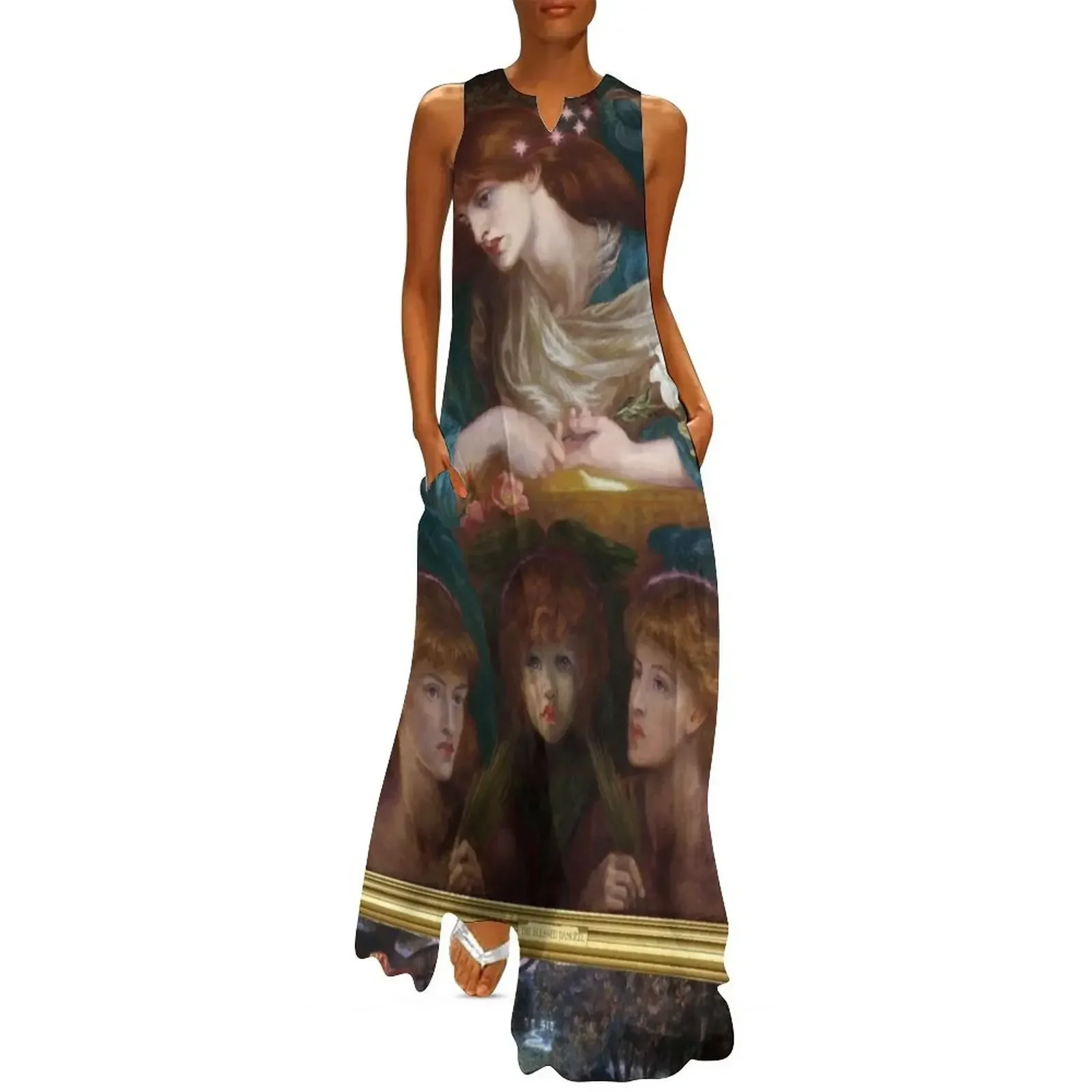 

The Blessed Damozel - Dante Gabriel Rossetti Long Dress dress korean style women's summer dresses 2025 Women's clothing Dress