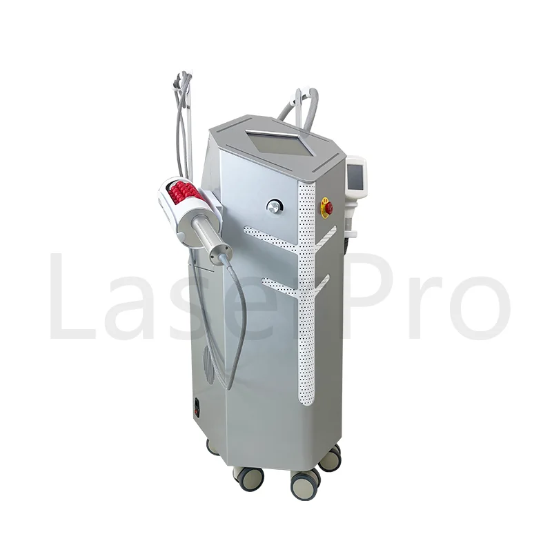 Vertical ENDO+V-Lashape 2-in-1 Device Inner Ball Body Shaping Face Roller Lymphatic Drainage Vibration Massage Machine for Slim