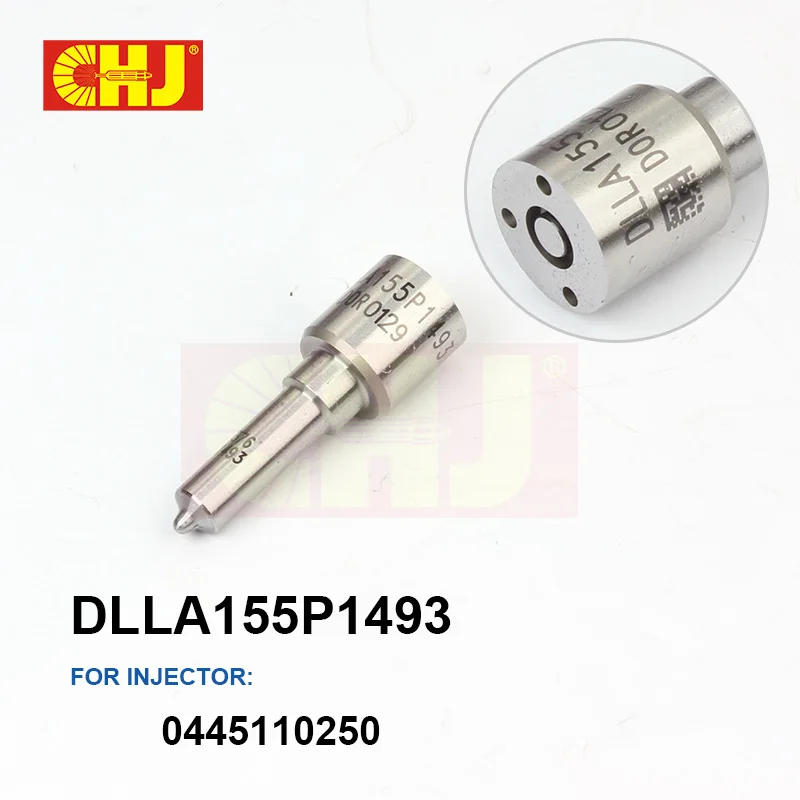 CHJ Common Rail Nozzle DLLA155P1493 For Injector 0445110250 For Mazda
