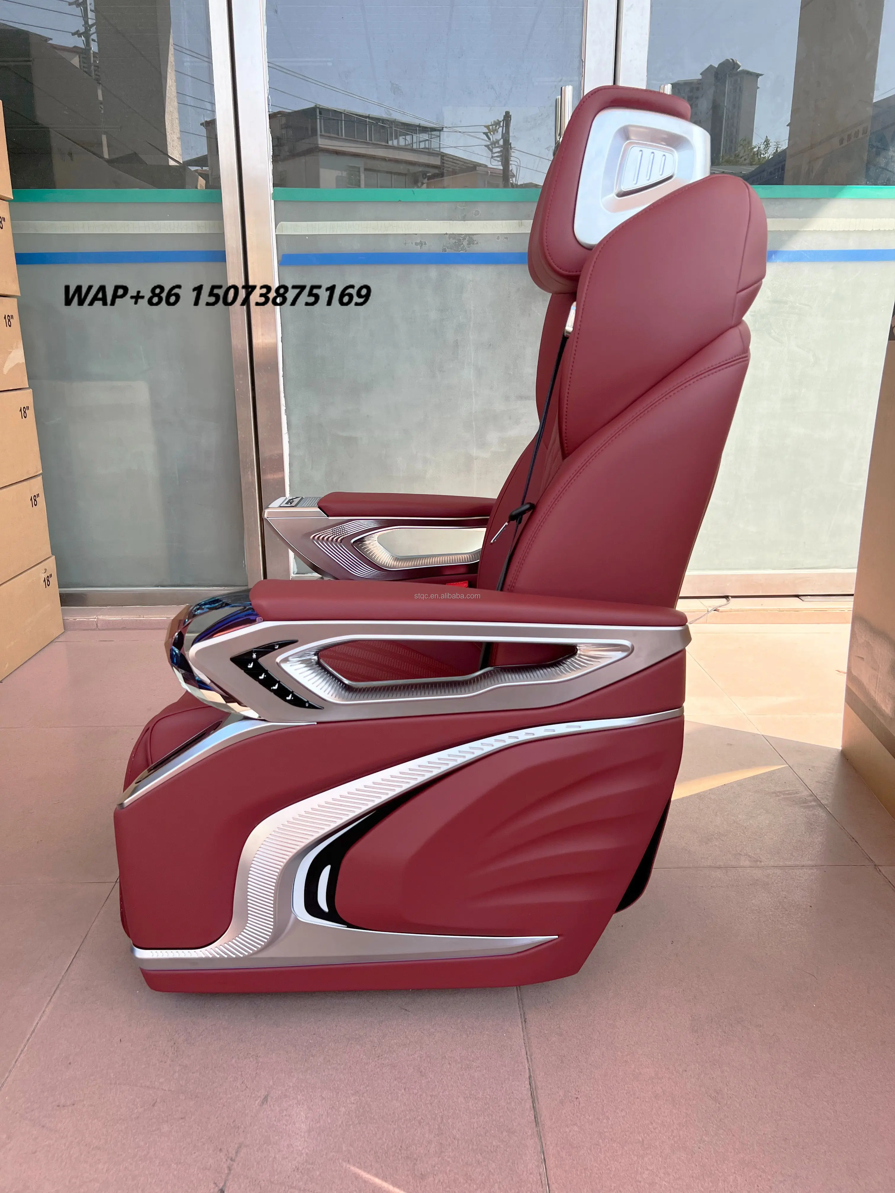 New Crystal Throne Electric Auto Adjustable Car Seat VIP Luxury Recliner Car Seat for Granvia Sienna and Alphard