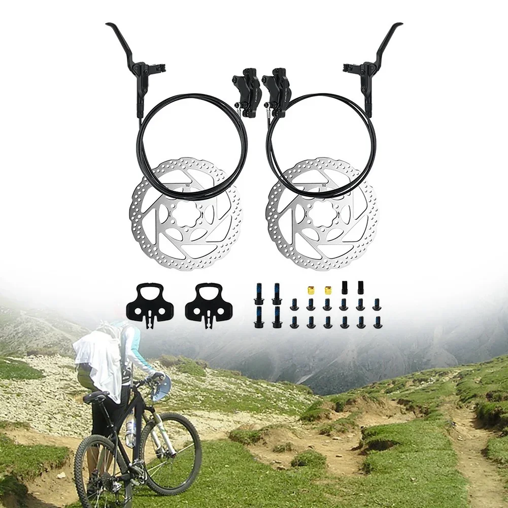 

For High Performance Biking 4 Piston Hydraulic Brakes Aluminum Alloy Brake Mtb Brake System For Mountain Biking