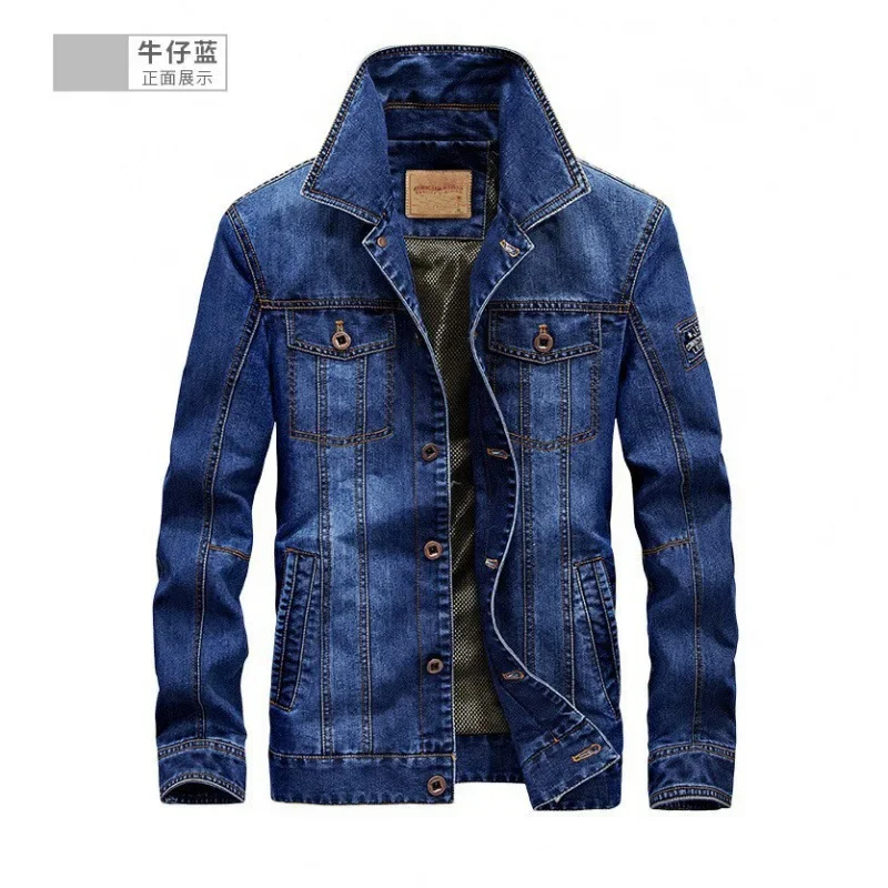 

Winter Denim Jacket Men Thickened Fashionable Excellent Men's Jacket Casual Slim Fit Jacket Men's Thickened Warm Jacket