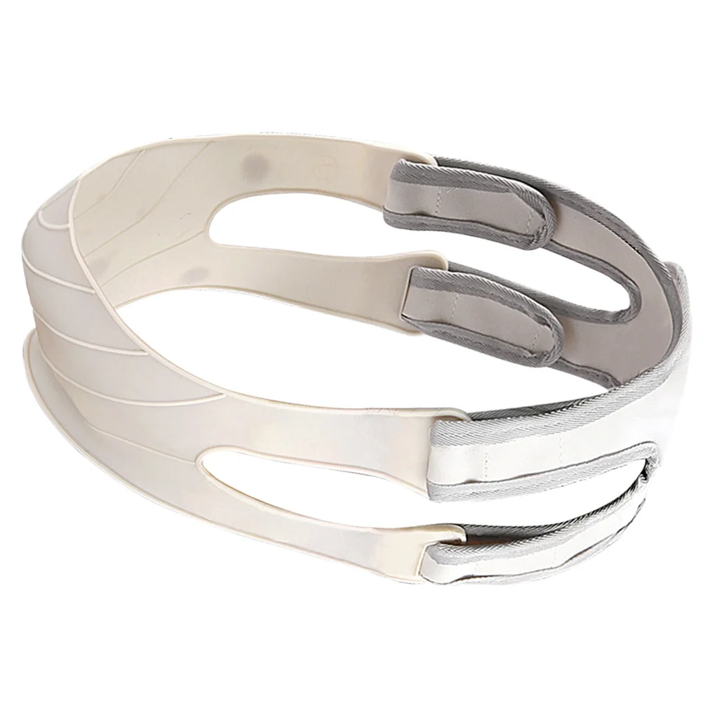 滑り止めシリコンフェイスマスク V字型フェイスストラップ 二重あご軽減 フェイススリミングツール リフトベルト 女性用 フェイスビューティー