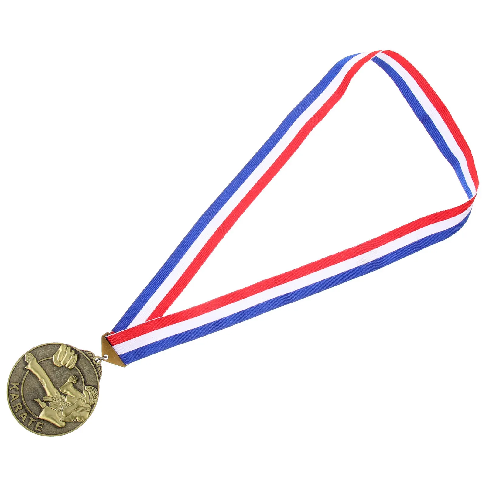 

Karate Medal Martial Art Competition Award Zinc Alloy Hanging Medal Unique Designs Versatile Display Reusable Portable
