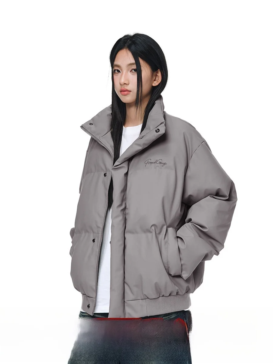 

Cleanfit ort Cotton Jaet Loose Bread Sle из искусственной кожи Smooth Touch Американский модный бренд Молодежные путешествия Теплые Thiened Z...