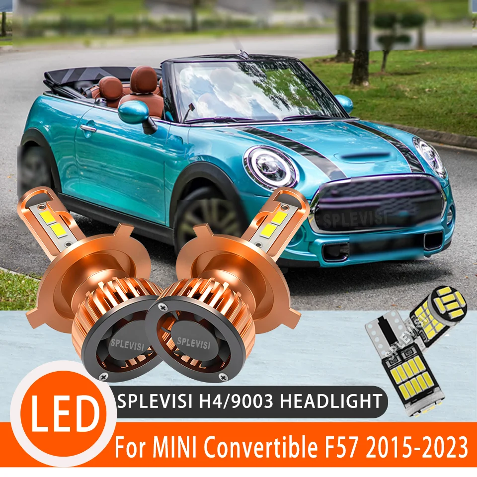 

Ударопрочная конструкция, надежная безопасность при ночном вождении, долговечные светодиодные фары H4 для MINI Convertible F57 2015 2016 2017 2018 2019-2023