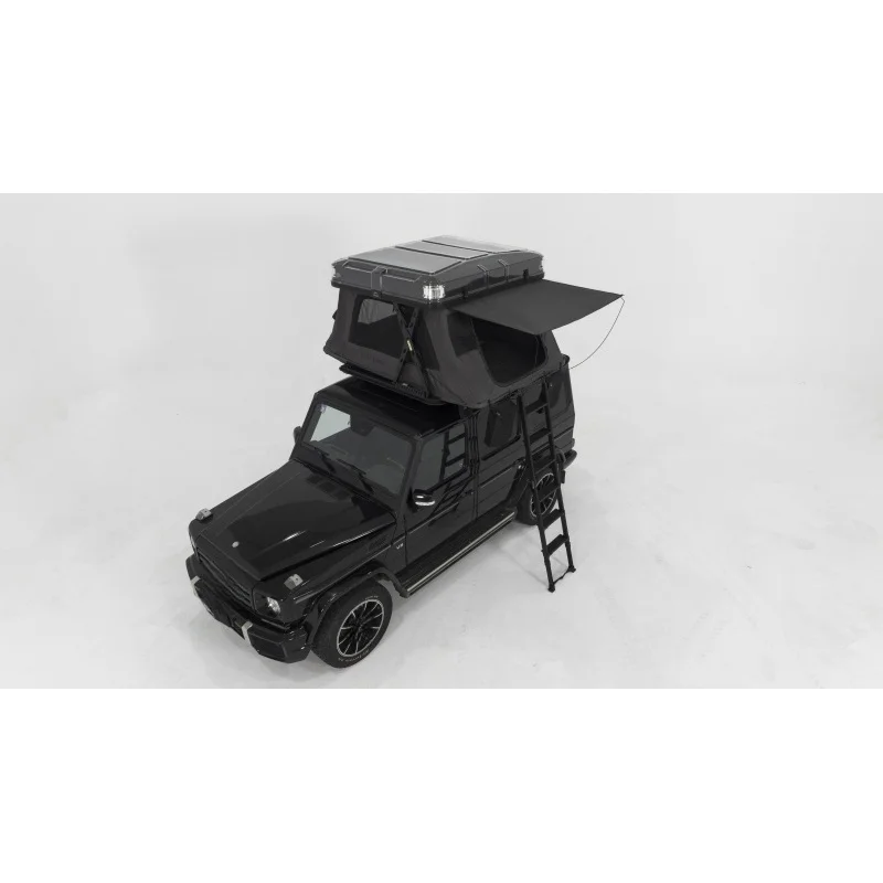 High Quality Luxury Easy Setup Car Roof Top Tent Hard Shell With Skylight Outdoor Camping Accessories