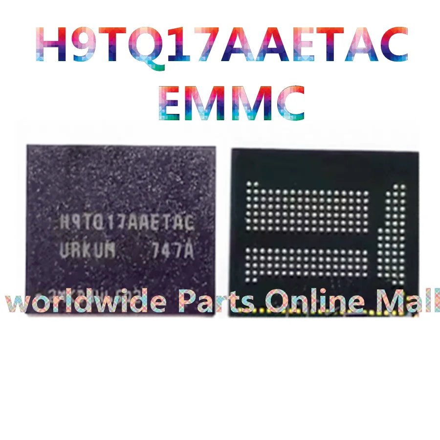 

1 шт.-5 шт. H9TQ17AAETAC emcp eMMC BGA221 ИС флэш-памяти NAND 16 Гб 16 + 3 чип спаянный шар