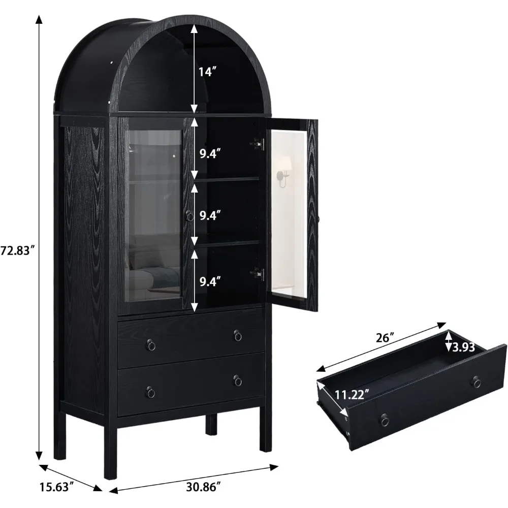 Arched Cabinet, 71