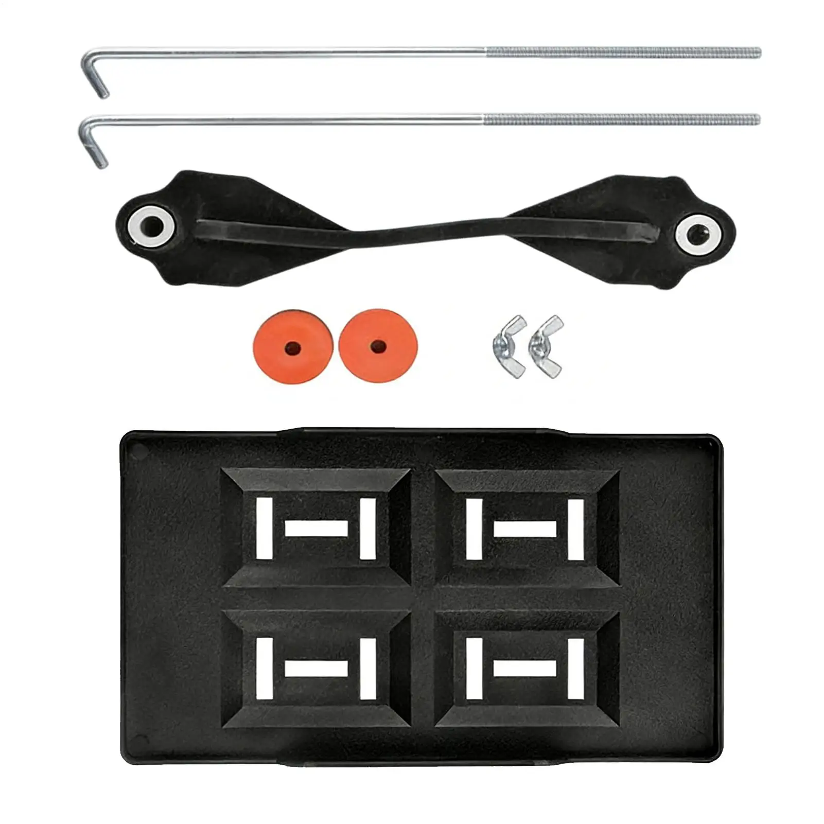 

Регулируемый кронштейн-держатель для морских аккумуляторов, крепление-фиксатор для автомобилей, грузовиков, прицепов, фургонов