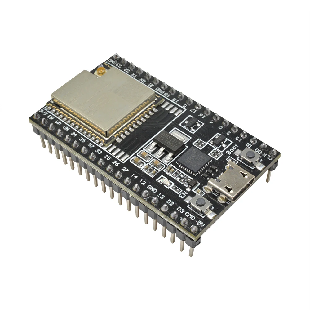 ESP32-DevKitC V4 Development Board Board WROOM-32U Module IoT Development Board Micro USB Interface Demo Board