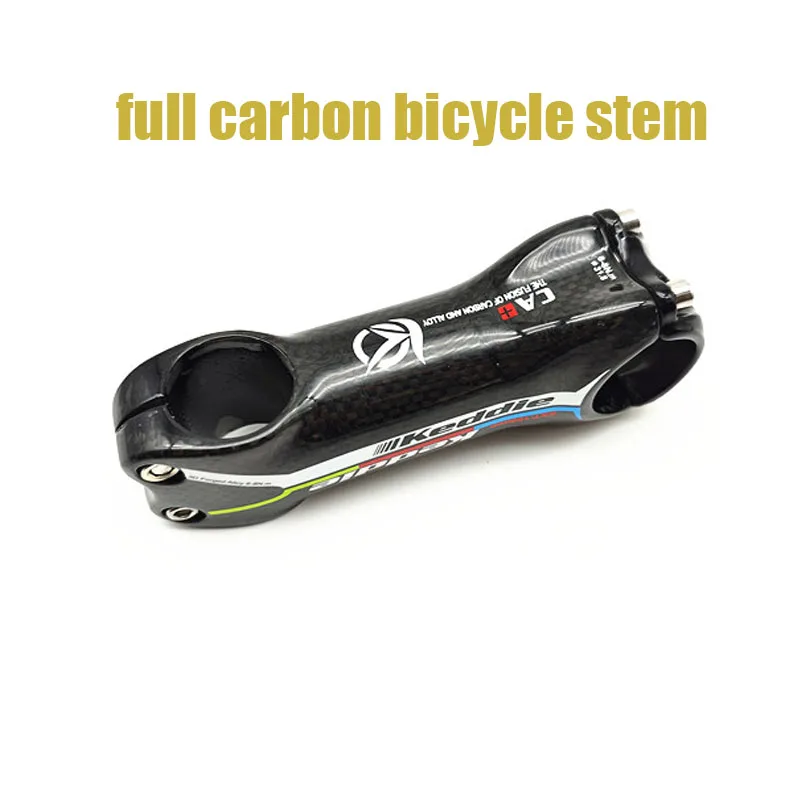 KEDDIE 3K Full Carbon Fiber Bicycle Stem Road/MTB Carbon Stem Bicycle Parts Angle 6/17 Degree