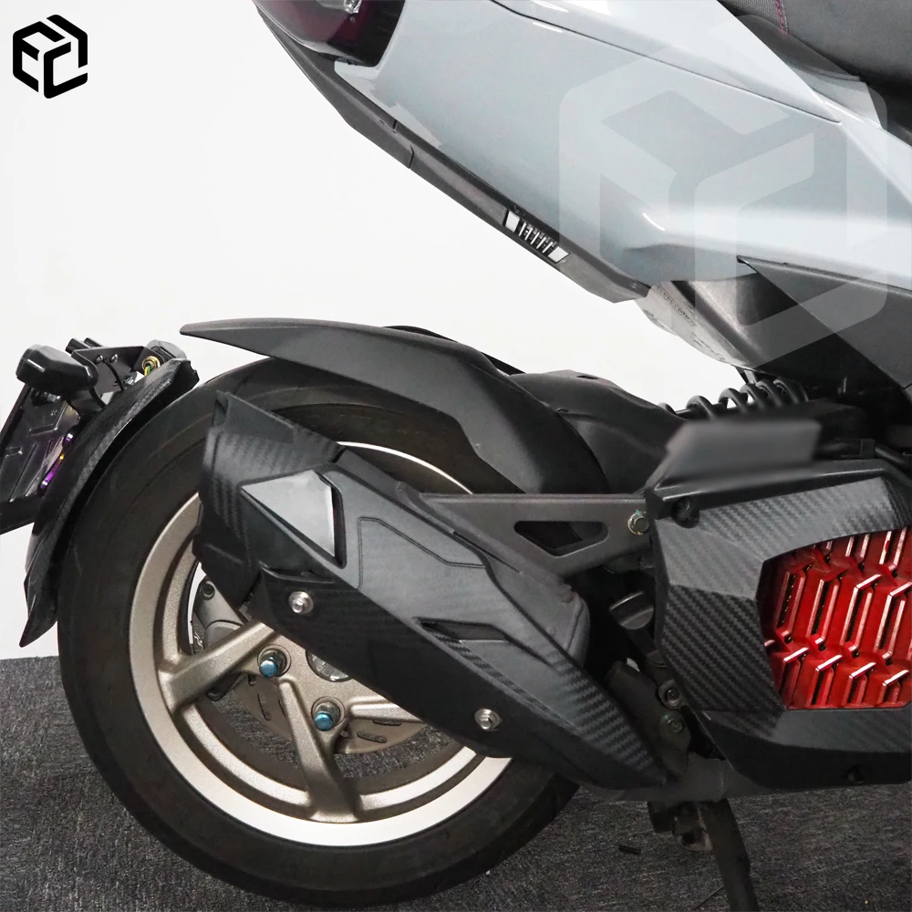 For SYM DRG 160 MMBCU ADX TG E5 125 150 Motorcycle Exhaust Pipe Protector Heat Shield Cover Exhaust Pipe Shield Accessories
