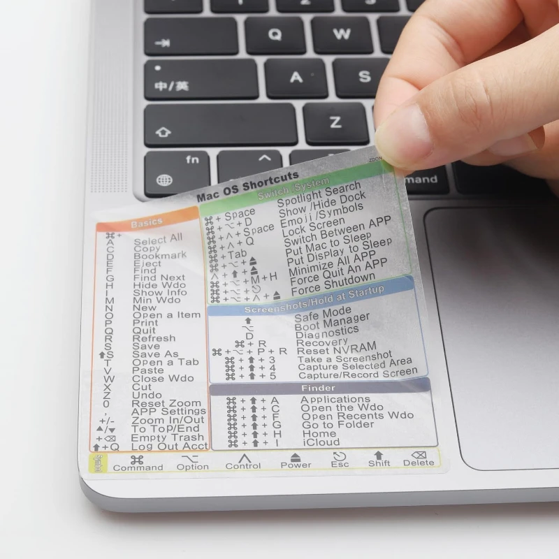 The Mac shortcut key feature enables you to quickly access your favorite functions and applications!