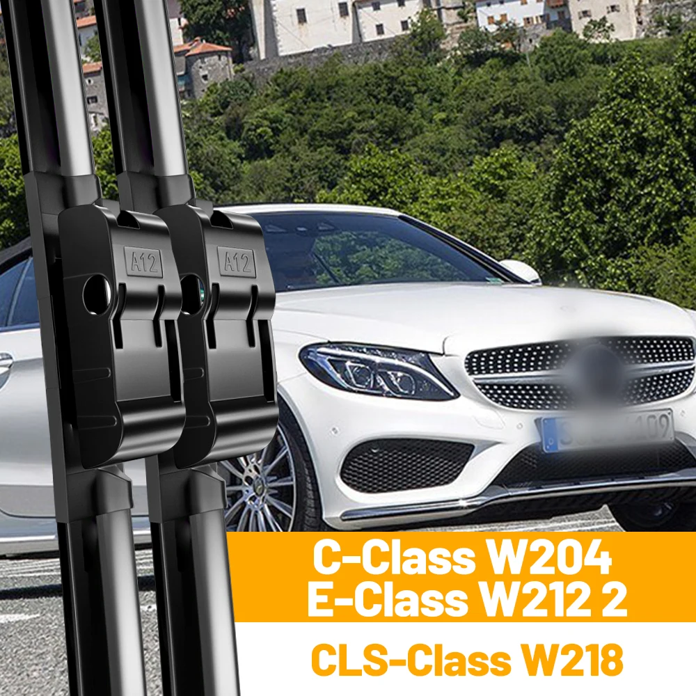 Wiper Front Wiper Blades For Mercedes Benz W204 W212 W218 Windshield Windscreen Front Window 24\