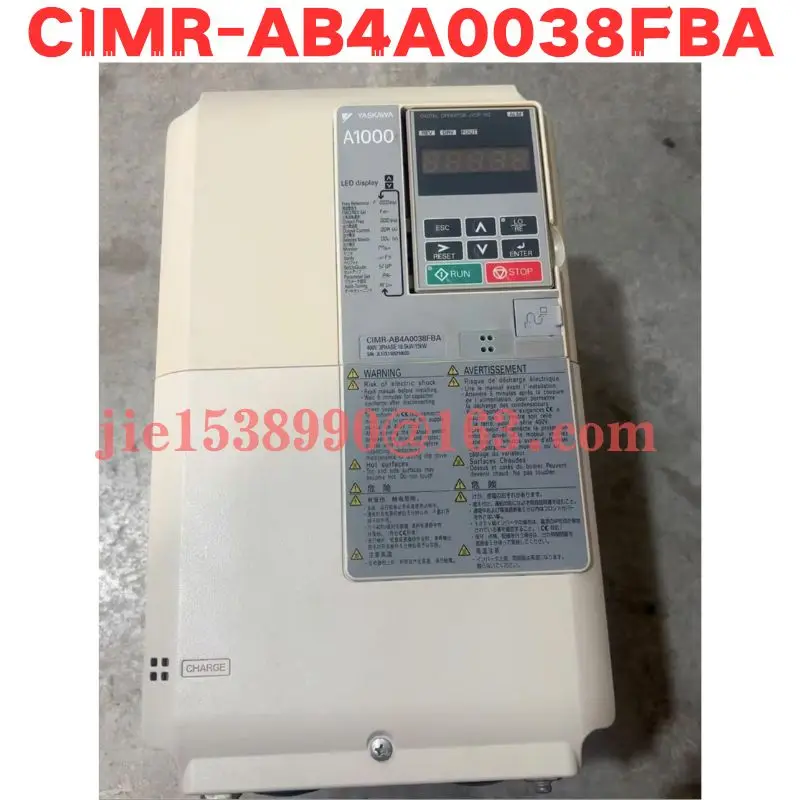 Used Frequency converter CIMR-AB4A0038FBA Normal Function Tested OK