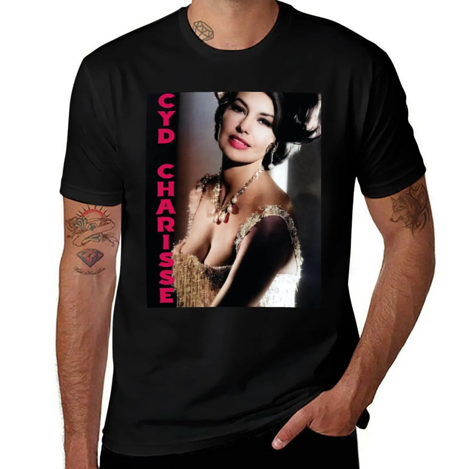

Cyd Charisse T-Shirt t shirt for man t shirts for man graphic vintage T-Shirt