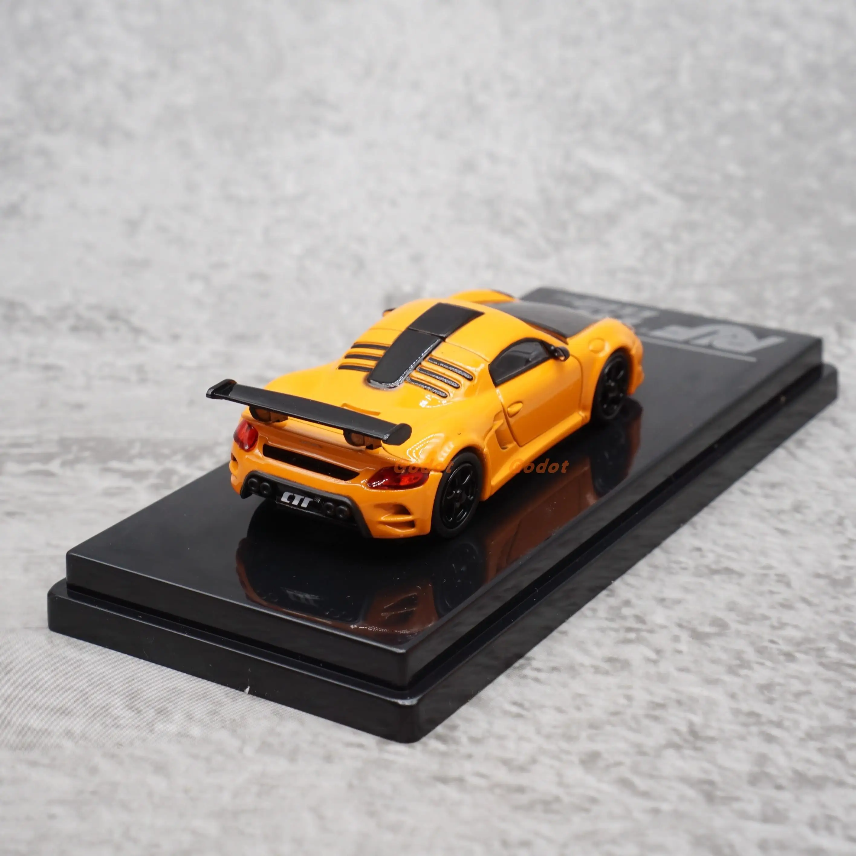 1:64 911 RUF CTR3 클럽스포츠 2012 합금 자동차 다이캐스트 & 장난감 자동차 모형 미니어처 스케일 모형 자동차 어린이용