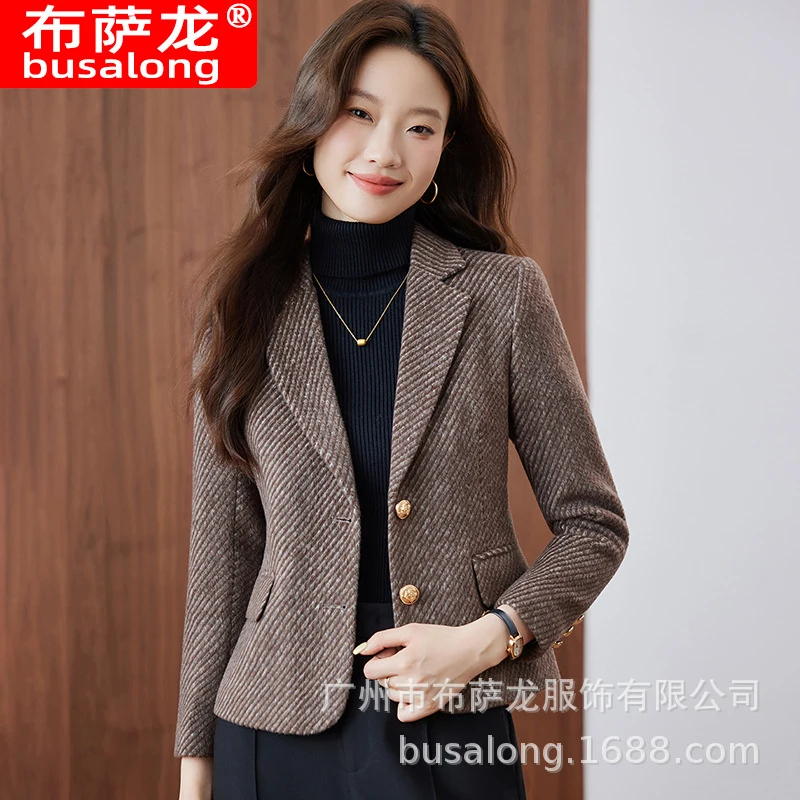 2025New style business blazer for women, long-sleeved professional suit, formal women's jacket, workwear8688