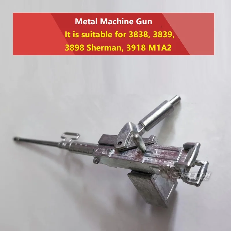 Henglong RC Tank Metal Machine Gun for 1/16 Leopard 2 A6 3889 China 99 3899 M1A2 3918 Challenger 3908 3838 3839 3898 3848