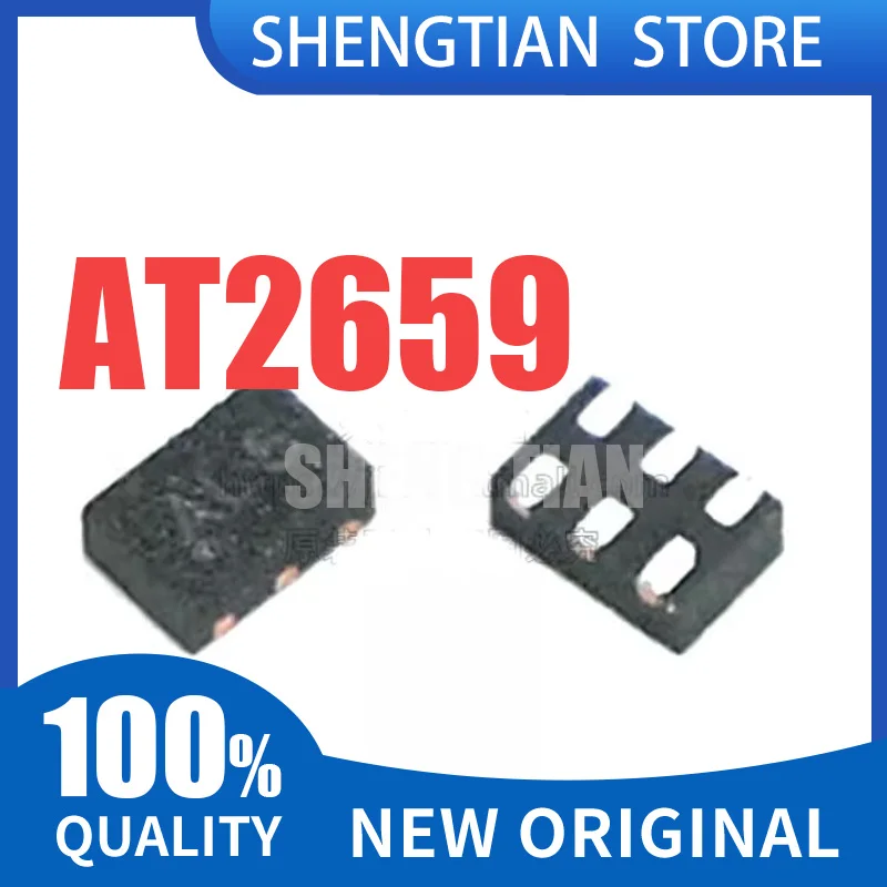 10PCS New original AT2659 AL5 DFN-6 RF low-noise amplifier