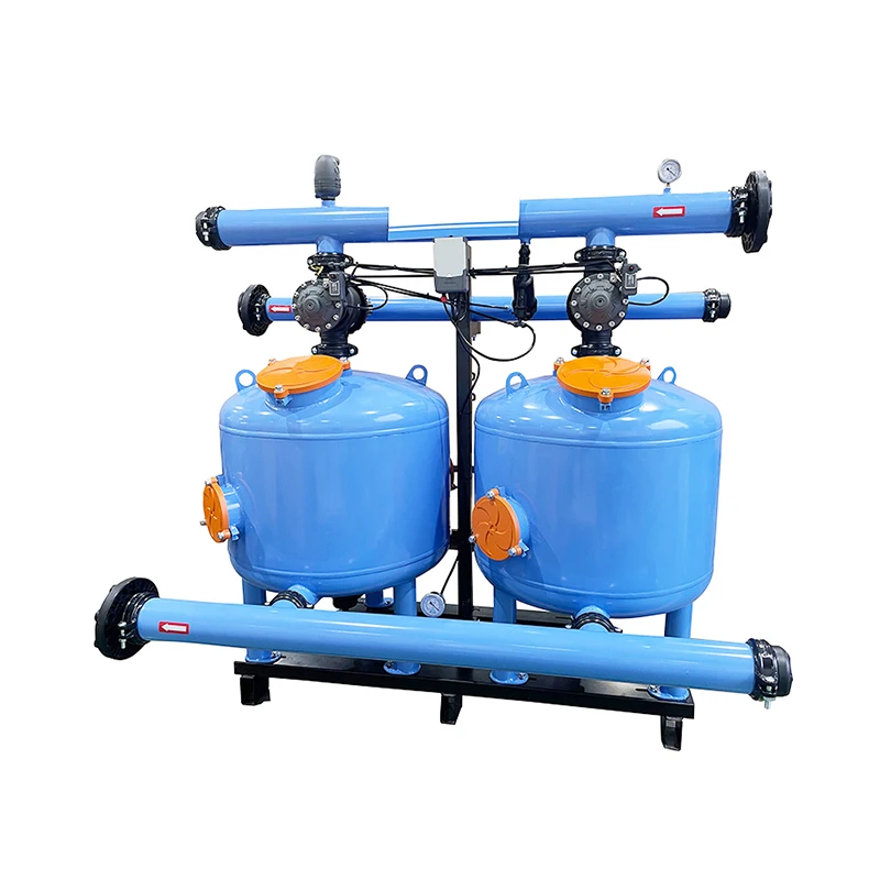 Sand filter is a kind of ligent, automatic, water-saving equipment