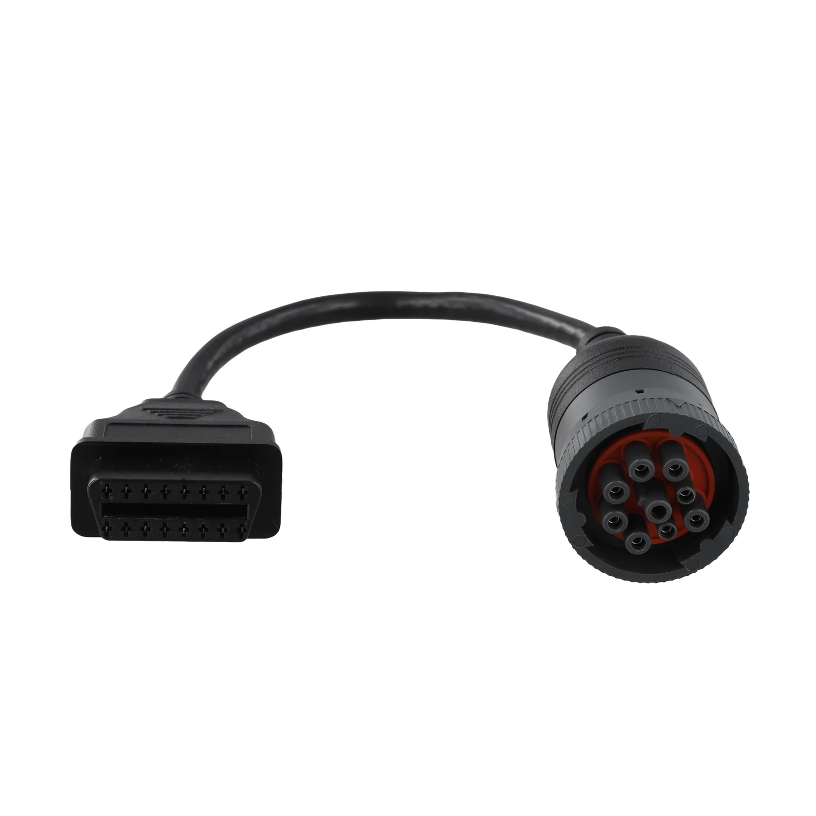 

Diesel Diagnostic Tool OBD2 Connector Automotive Diagnostics J1939 9Pin To OBD2 Adapter Wear-resistant Material