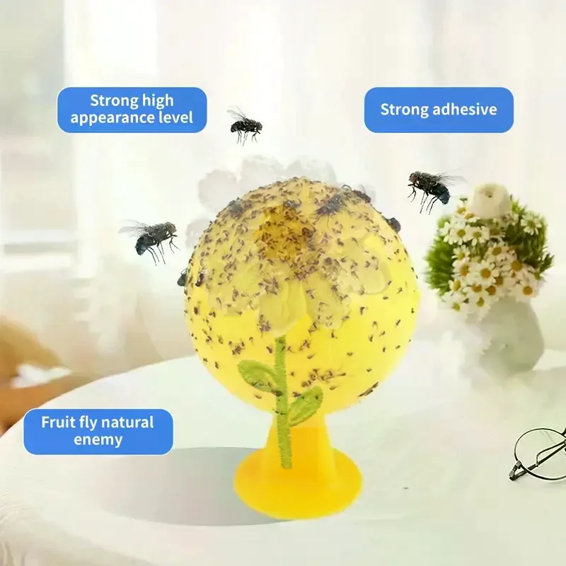 Pest Trap Yellow Sticky - 黄色い粘着式昆虫トラップ、ハエ・ミバエ捕獲ボード、植物害虫駆除、家庭用アクセサリー