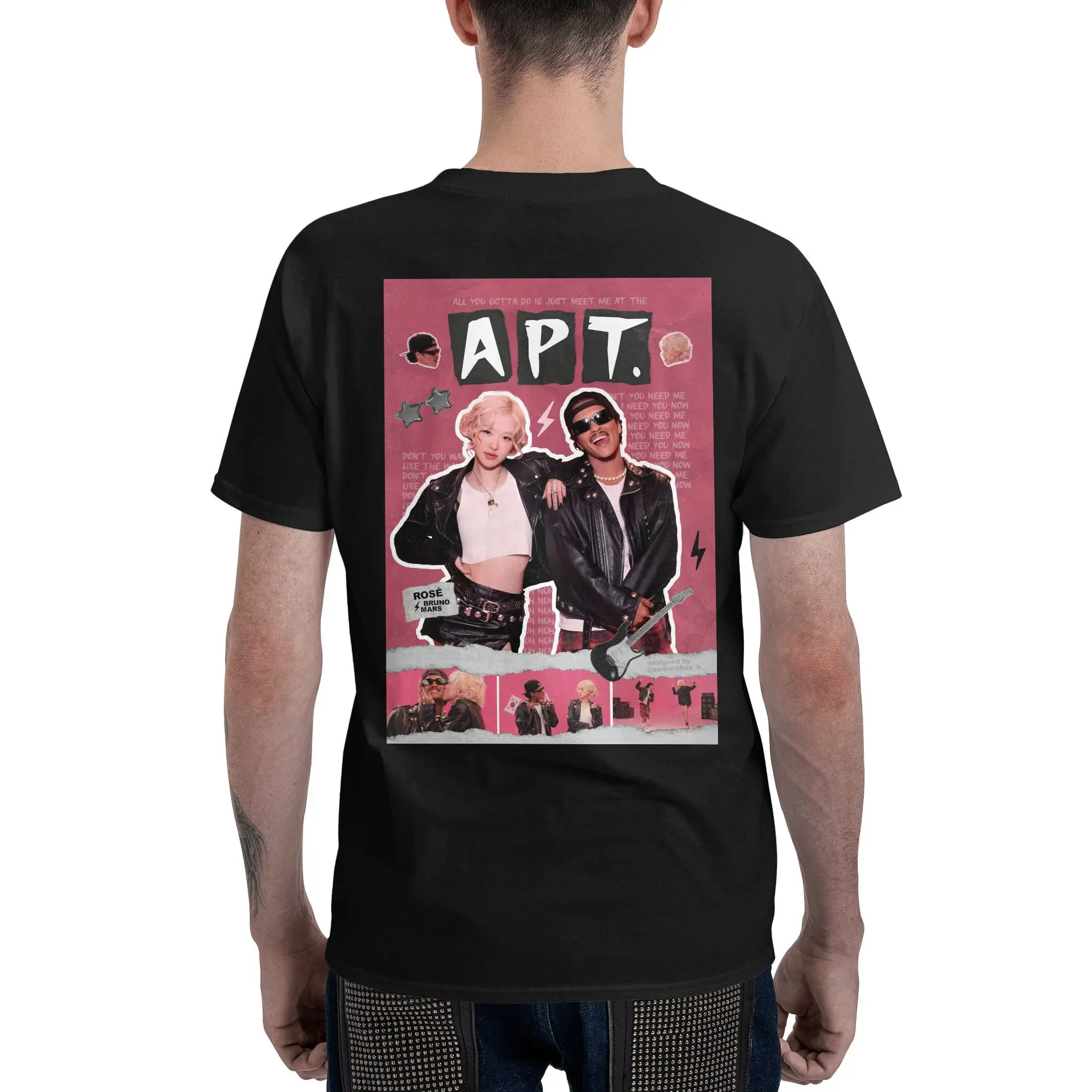 

fun T-shirt Oversized y2k t shirt for man K-pop Unisex ropa