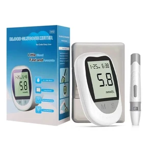 Blutzuckermesser -Kit -Streifen von medizinischen Glukosetests, Geräten, Glucosimeter, Diabetikern, Diabetes 8 Hauptverkaufssensor -Glykämie -Geräte - №6
