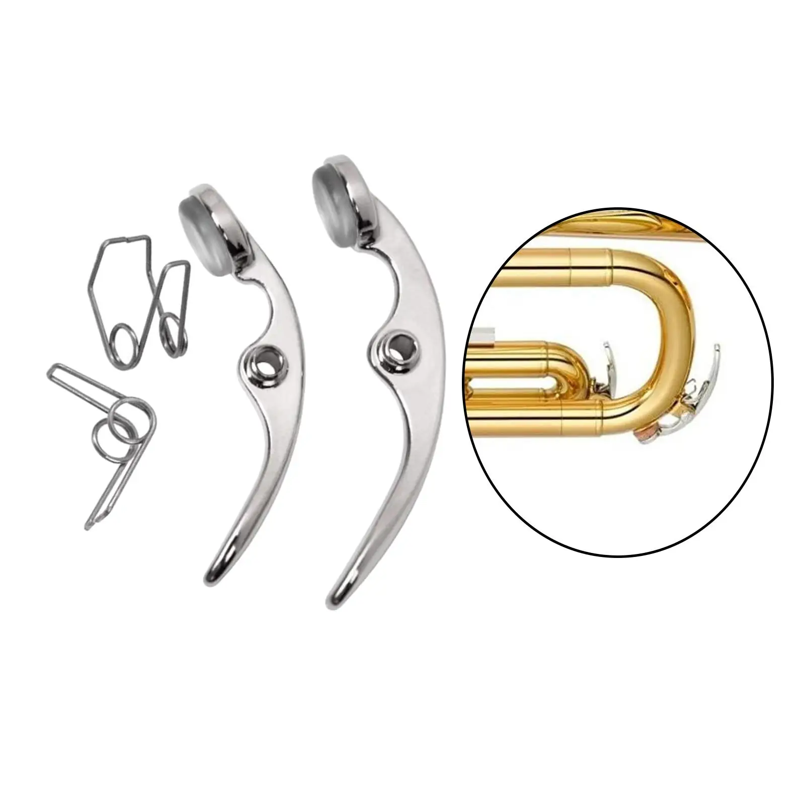 Trumpet Spit Valve Portable Trumpet Accessory Replacement Parts for Trumpet Wind Instrument Trombone Brass Instrument Repairing