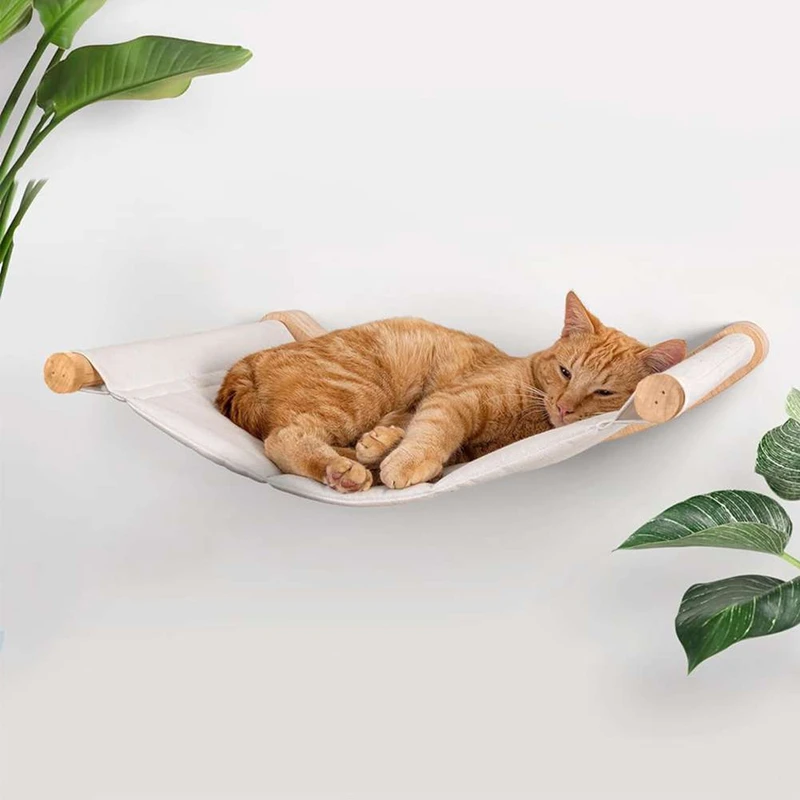

ABUP-Cat Wall Frame Indoor Cat Bed Wooden Climbing Frame