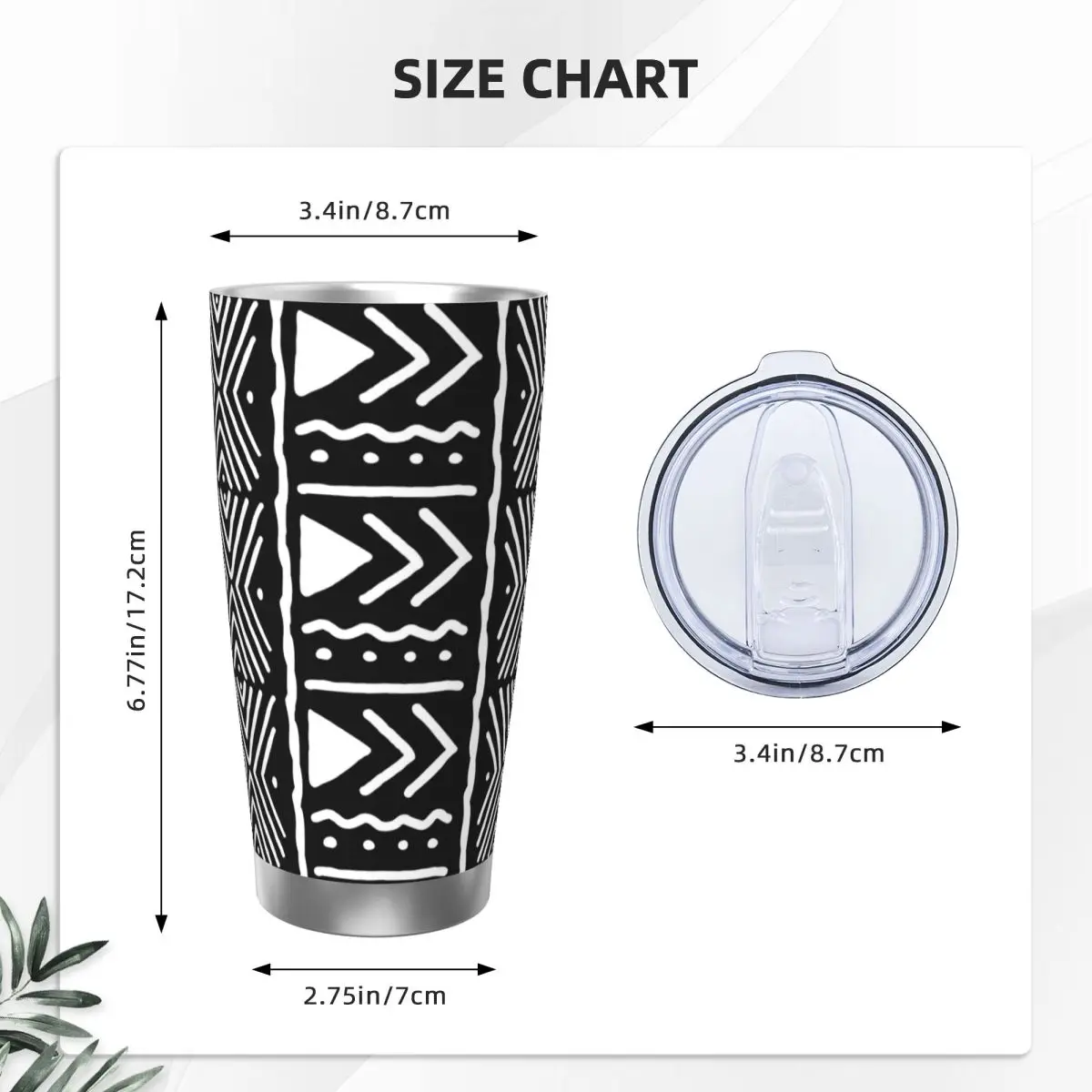Bicchiere in acciaio inossidab - Tumbler 20Oz White recensione e prezzo