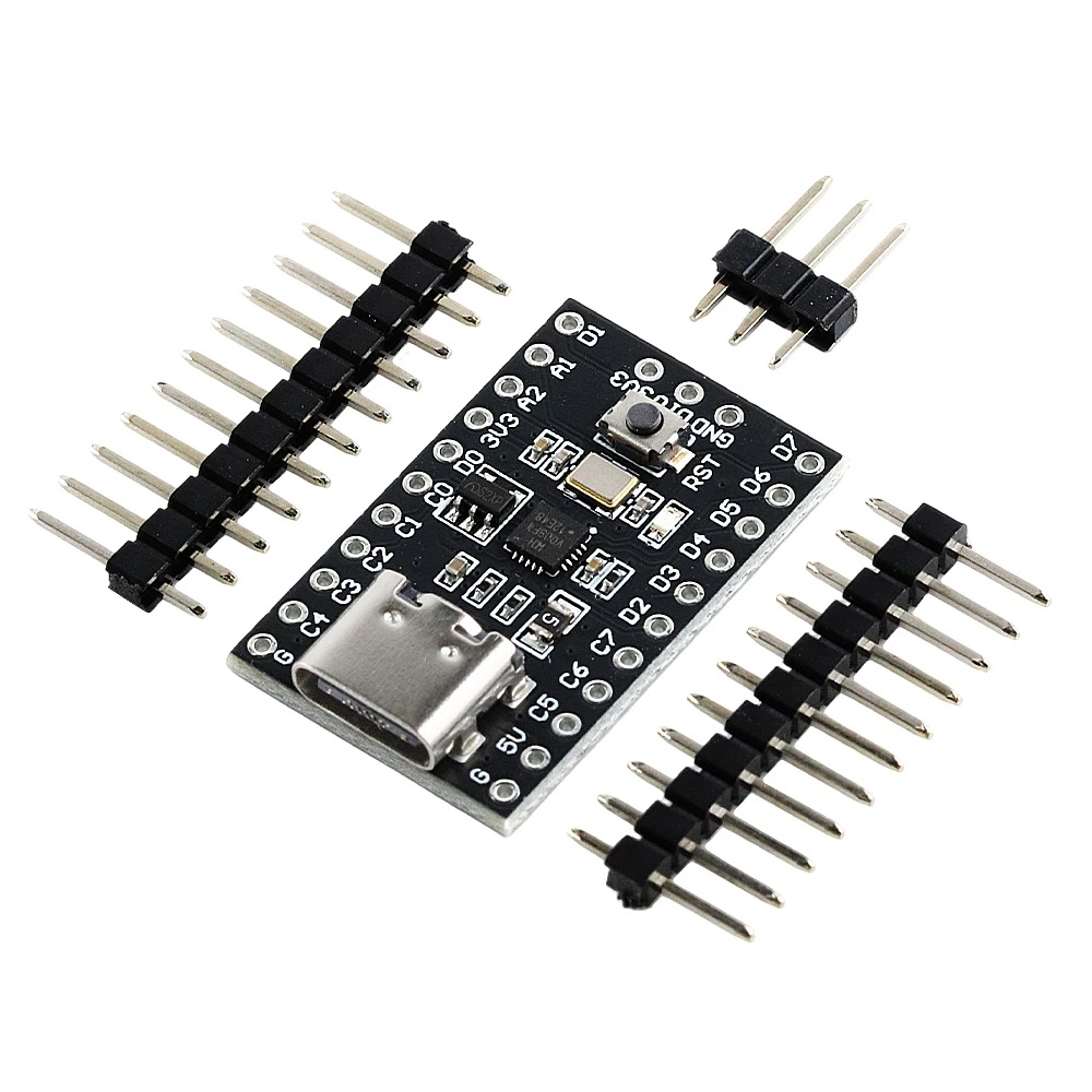 CH32V003 Entwicklung Mindestsystemplatine für Nano RISC-V CH32V003F4U6 Chip 22Pin TYPE-C USB – Detail 4