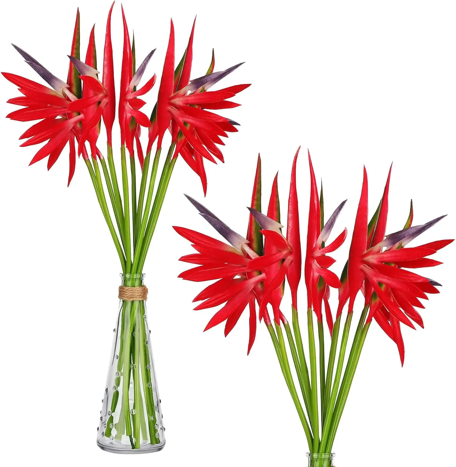 10 Stück künstliche Paradiesvögel, 55,9 cm, hawaiianische tropische Blumen für Zuhause, Garten, Büro, Hochzeitsdekoration – Detail 1