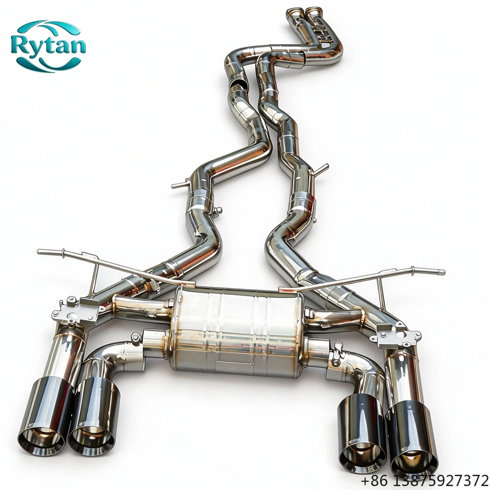 

Выхлопная система Rytan Valvetronic из нержавеющей стали с клапаном, Catback, для F87 M2C 4.0T S55 2006-2021 гг.
