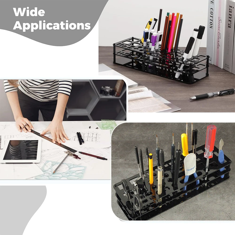 Screwdriver Storage Rack Plastic Organizing Parts Box for DIY Model Making Accessories of Model Workshop Storage Tool Holder