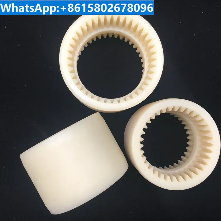 

Vacuum pump accessories nylon sleeve inner gear coupling nylon inner gear sleeve motor oil pump connector sleeve