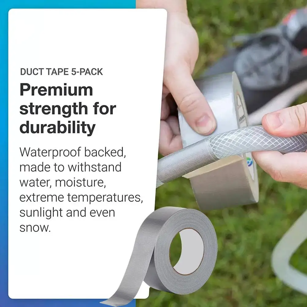 20 40/60/80/100 mm Super Sticky Cloth Duct Tape Teppichbindung Boden Heavy Duty Industrieklebeband Reparaturbündel