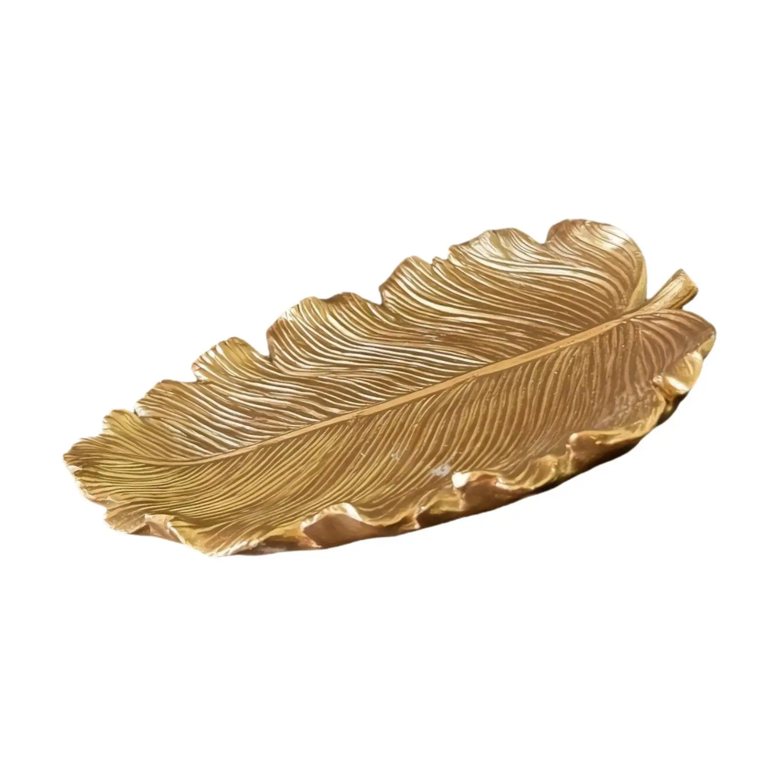 

Dessert Dish Leaf Shaped Jewelry Dish for Rings Hand Chains Wedding Gifts